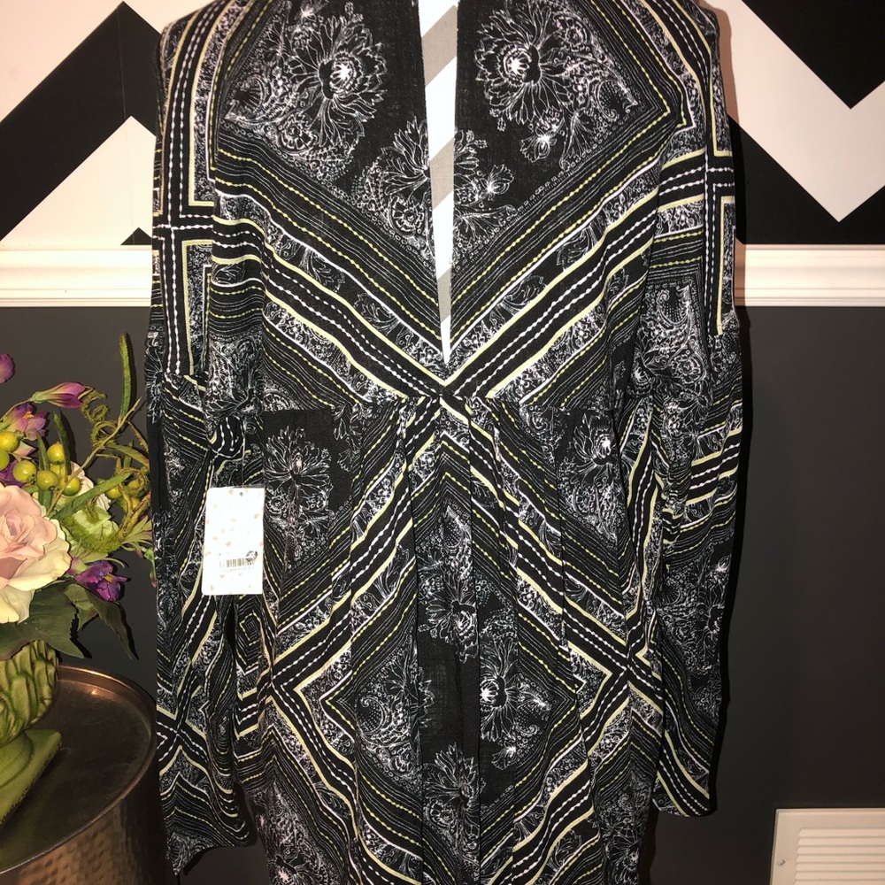 Free People “Dream” cutout swing tunic-NEW-Small - Picture 5 of 6